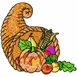 Vegetable Embroidery Design 2